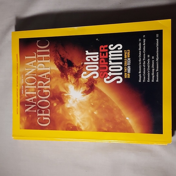 National Geographic Vintage Books Solar System Theme Set of 5 #42 - Picture 3 of 7